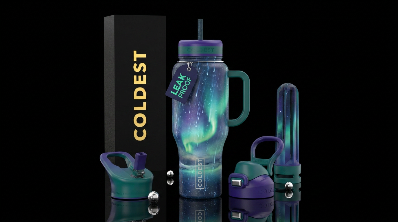 Space Rain water bottle design