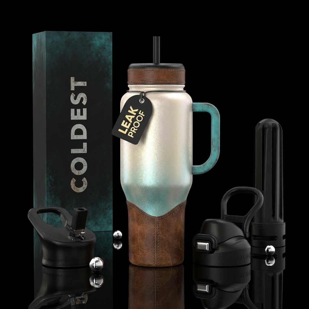 Giddy Up water bottle design
