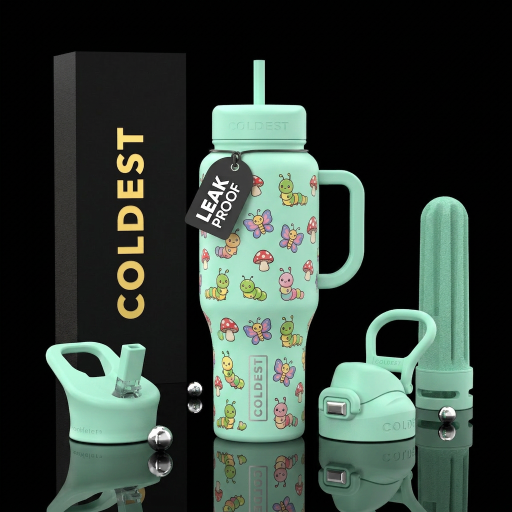 Baby Spring water bottle design