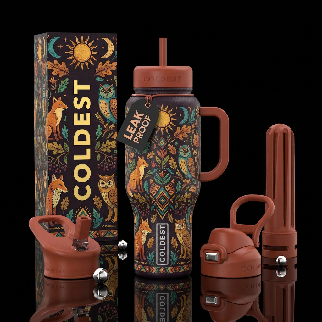 Nature's Way water bottle design