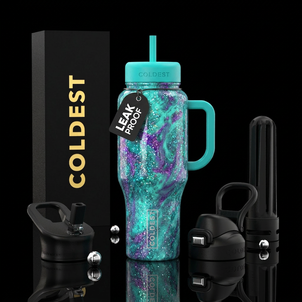Galaxy Burst water bottle design