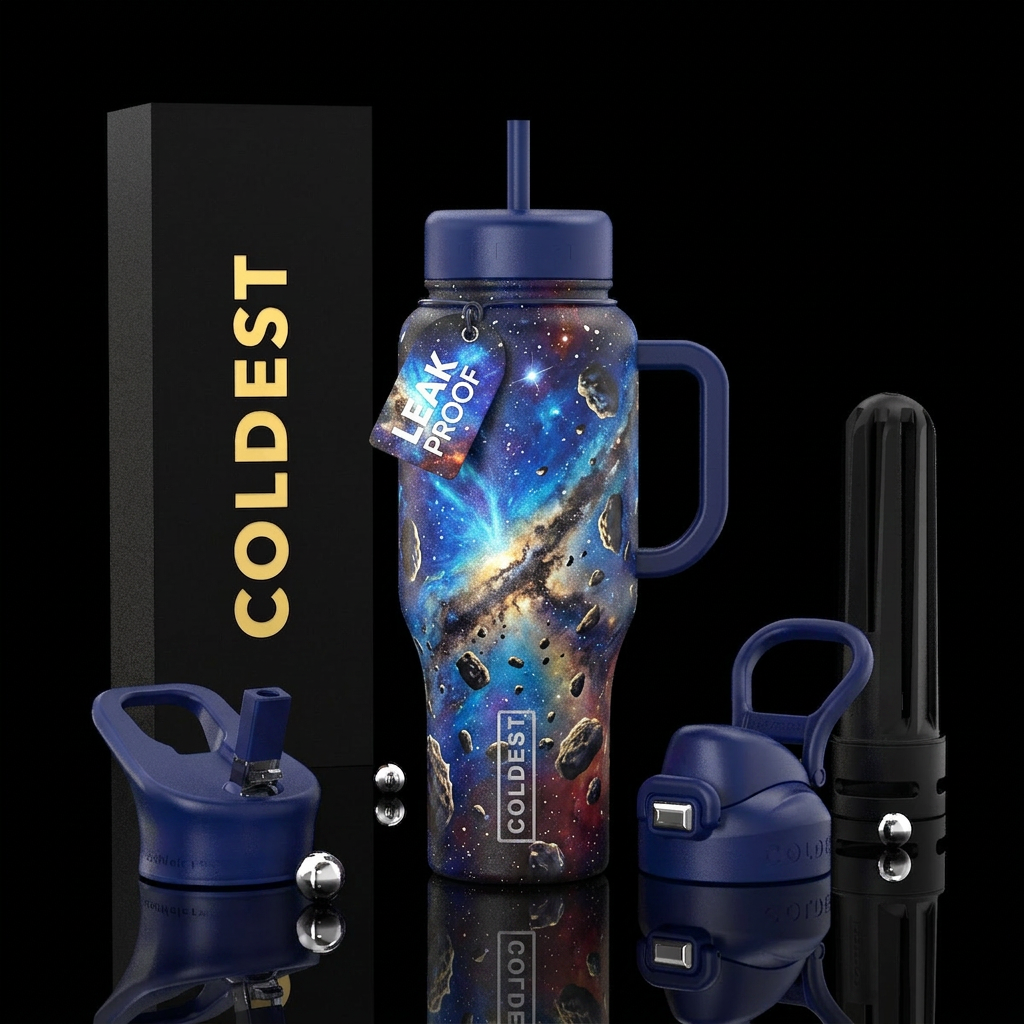 GalaxyCrush water bottle design