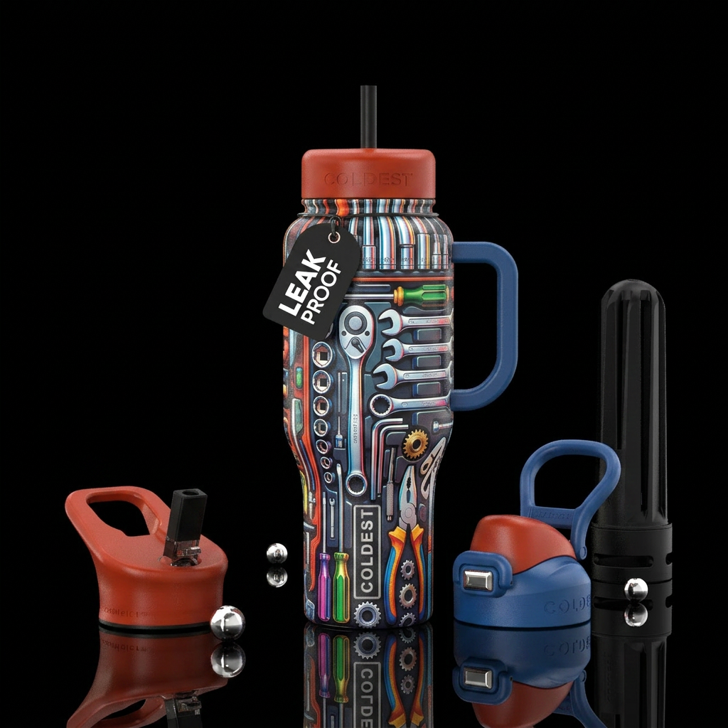 The mechanic water bottle design