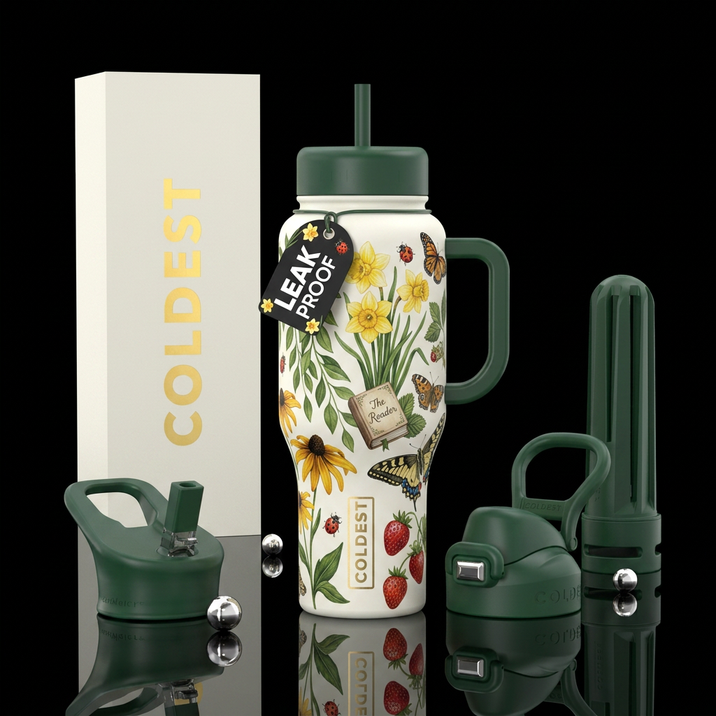 Summertime Sway water bottle design