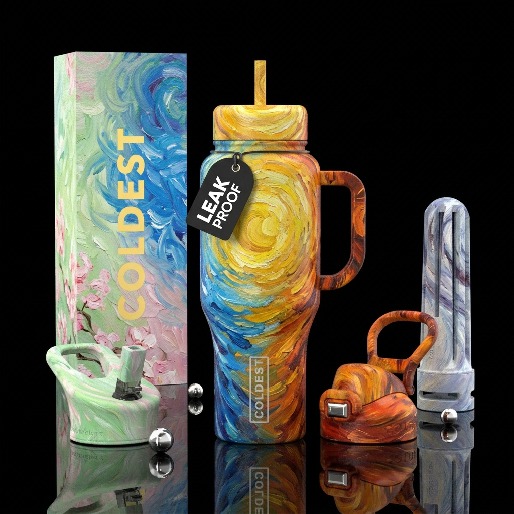 Hurricane water bottle design