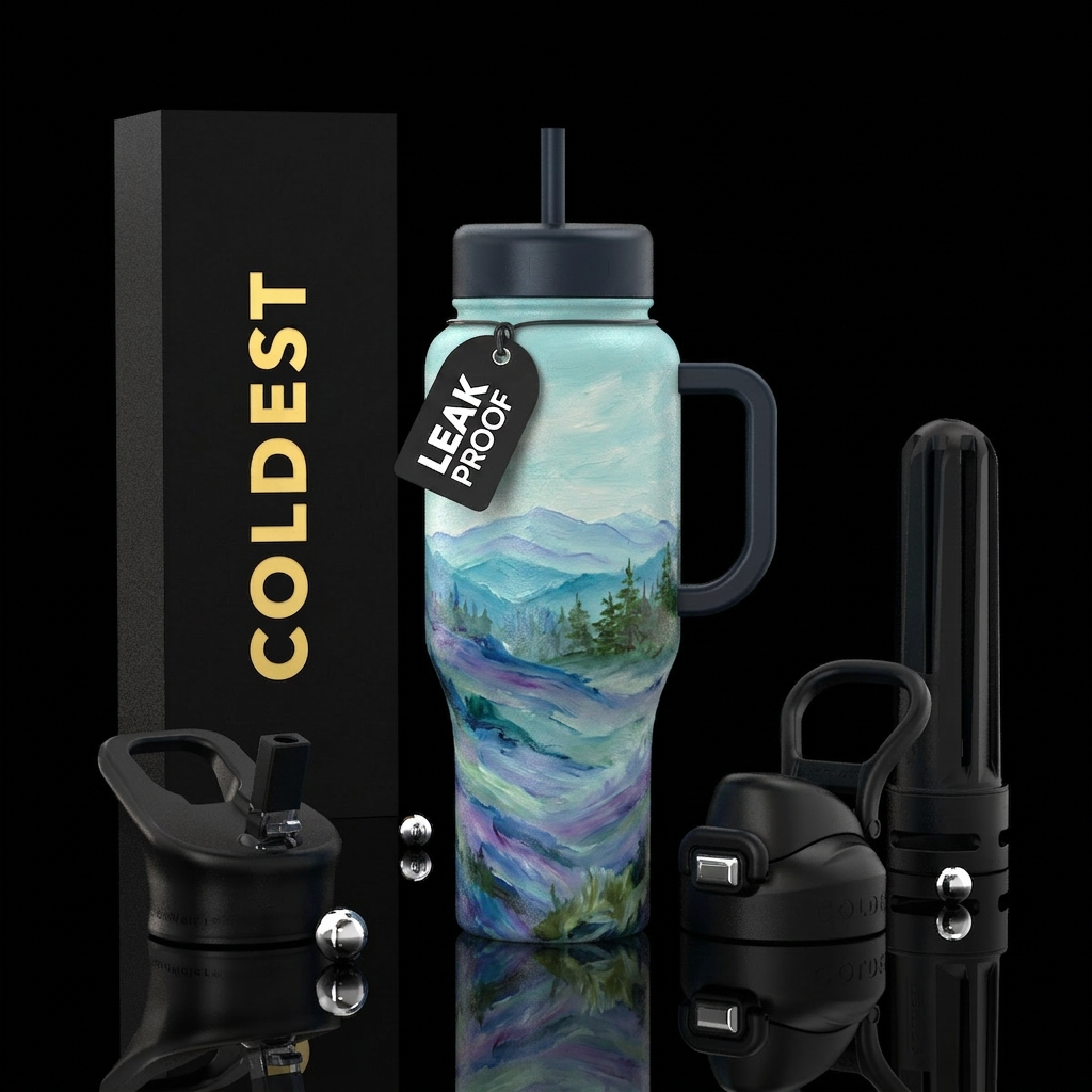 The Adventurer water bottle design