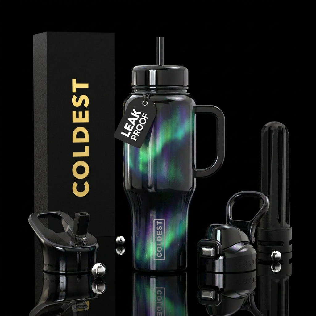 Aurora Opal water bottle design
