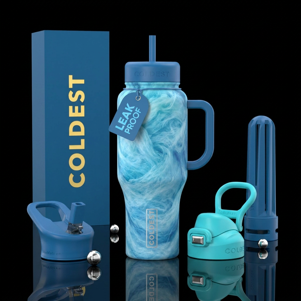 Siren water bottle design