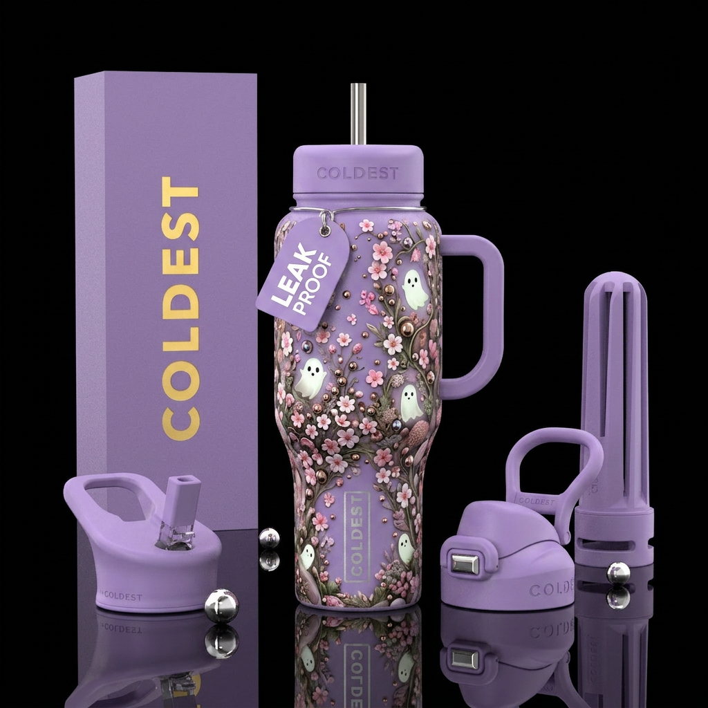 Boo water bottle design