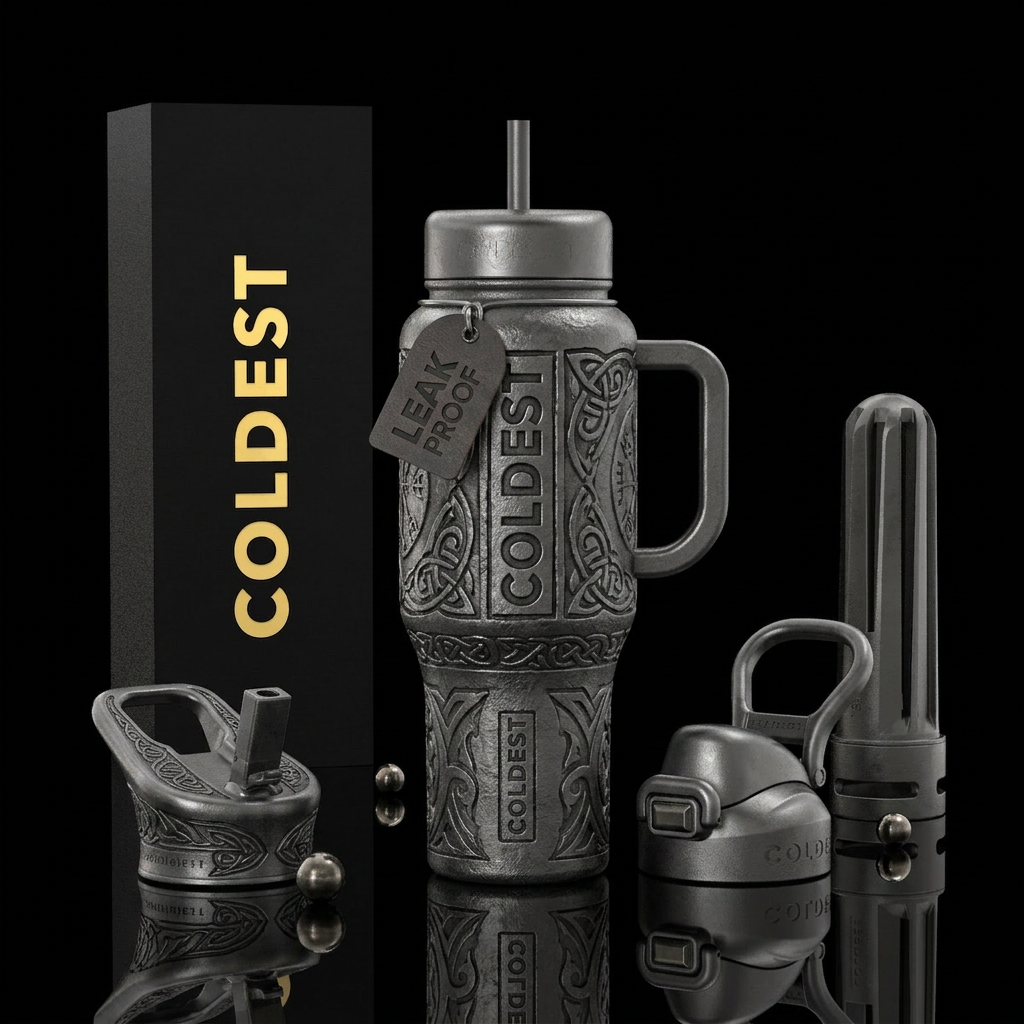 Iron sharpens iron water bottle design