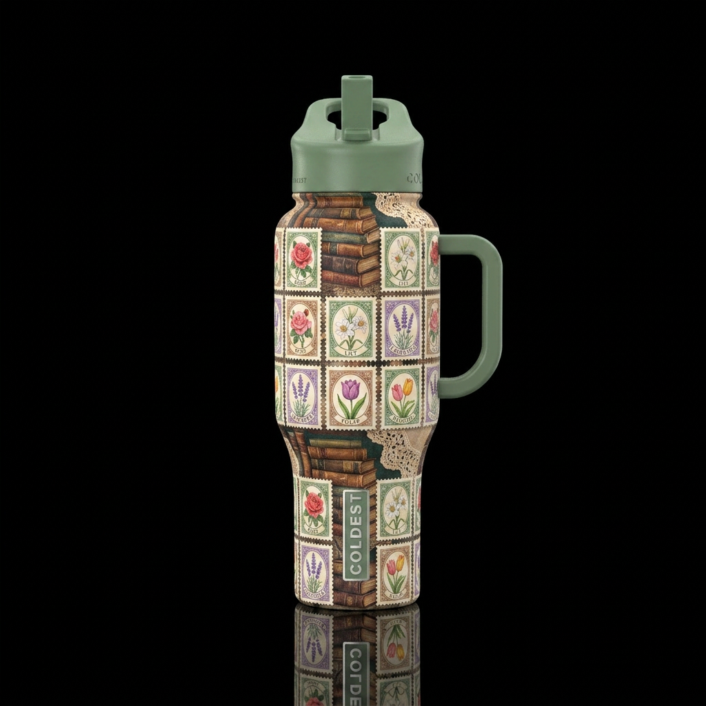 Mr postman water bottle design