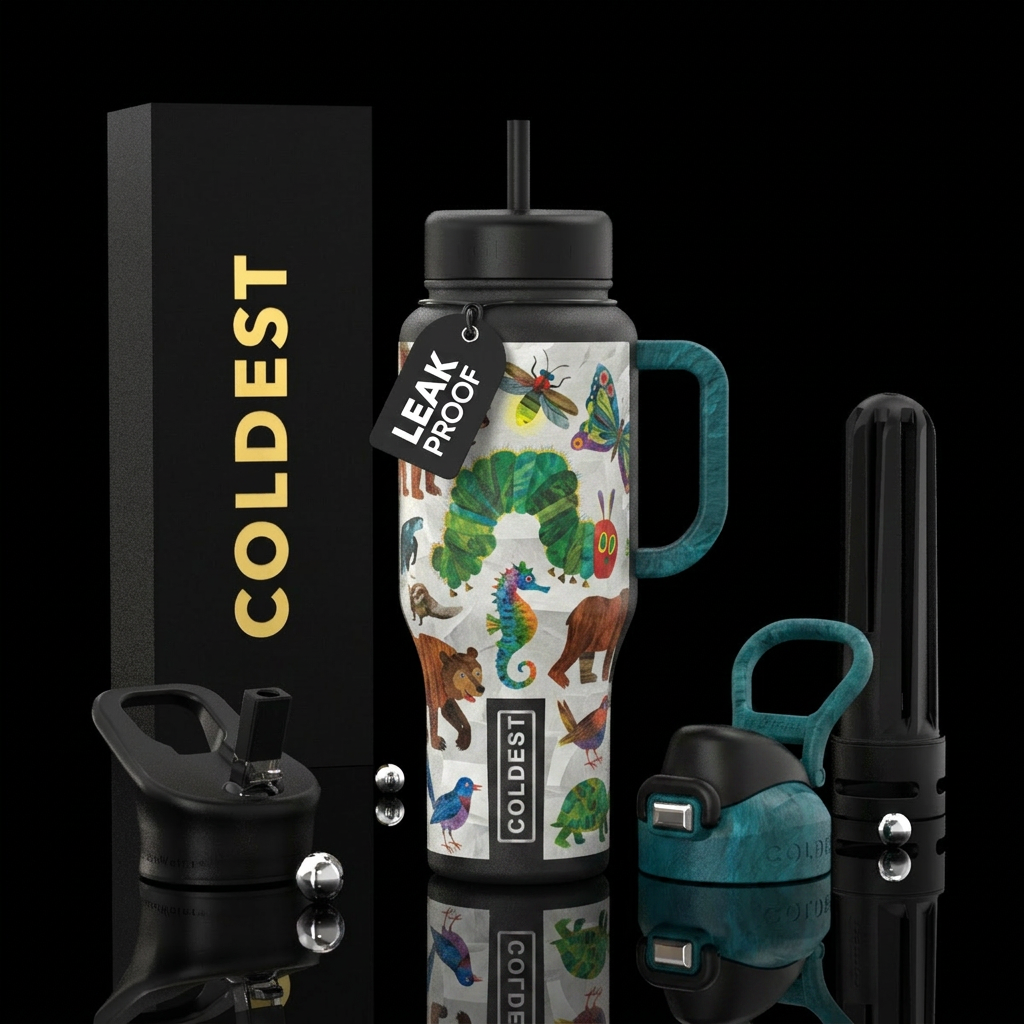 Hungry for H2O water bottle design