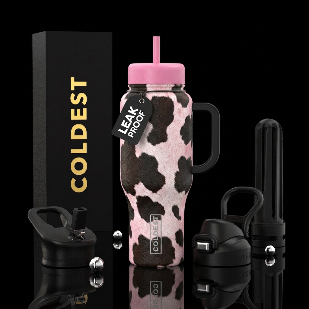Drink Moo-re Water water bottle design