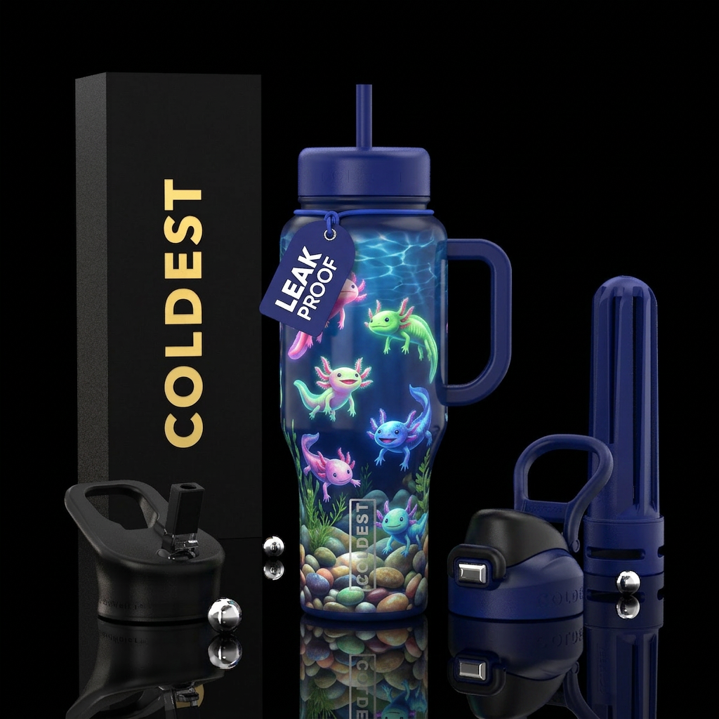 Don't Axe Me A Lotl water bottle design