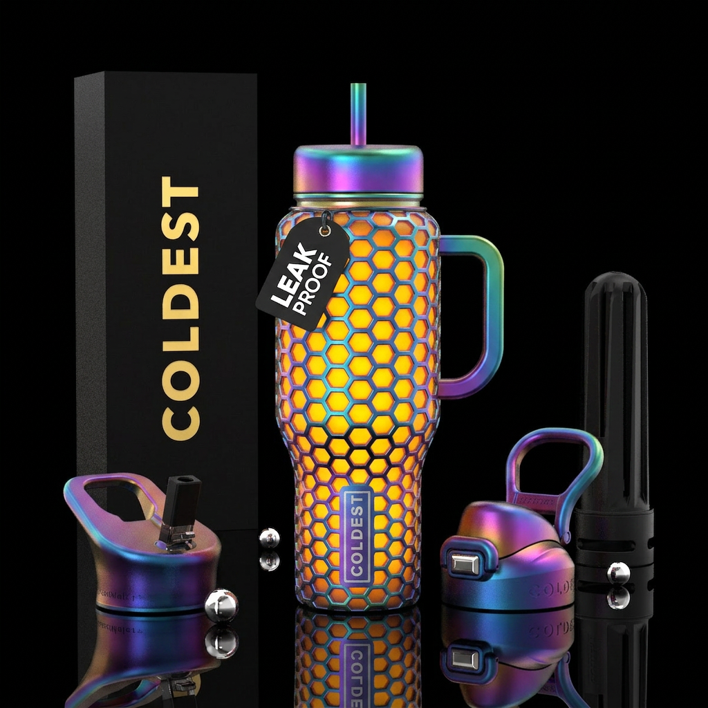 honeycomb water bottle design