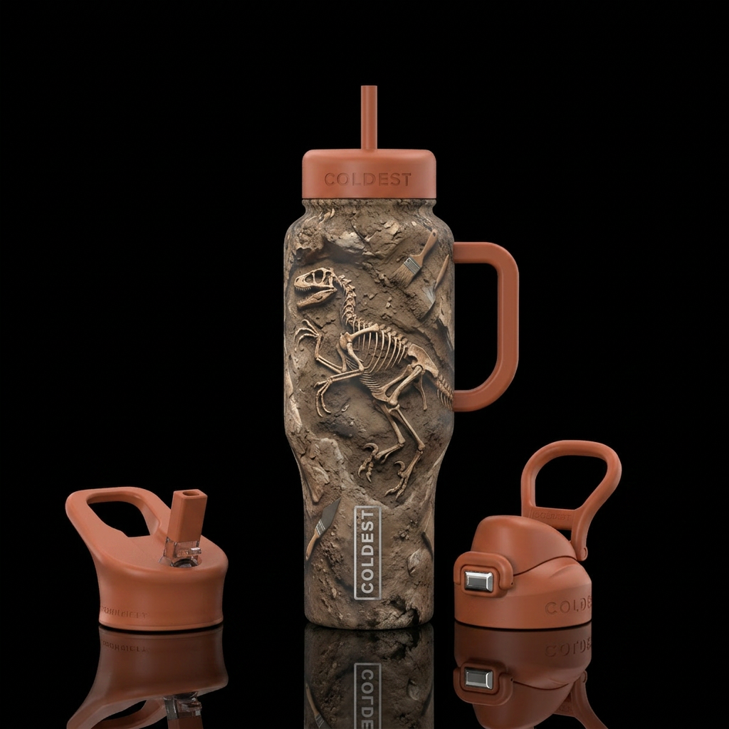 Clever Girl water bottle design