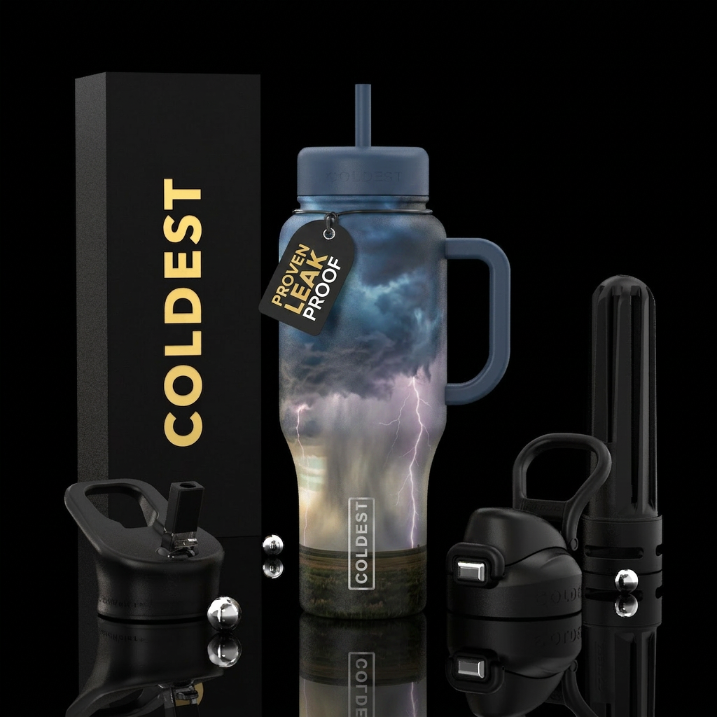 Kansas Storm water bottle design
