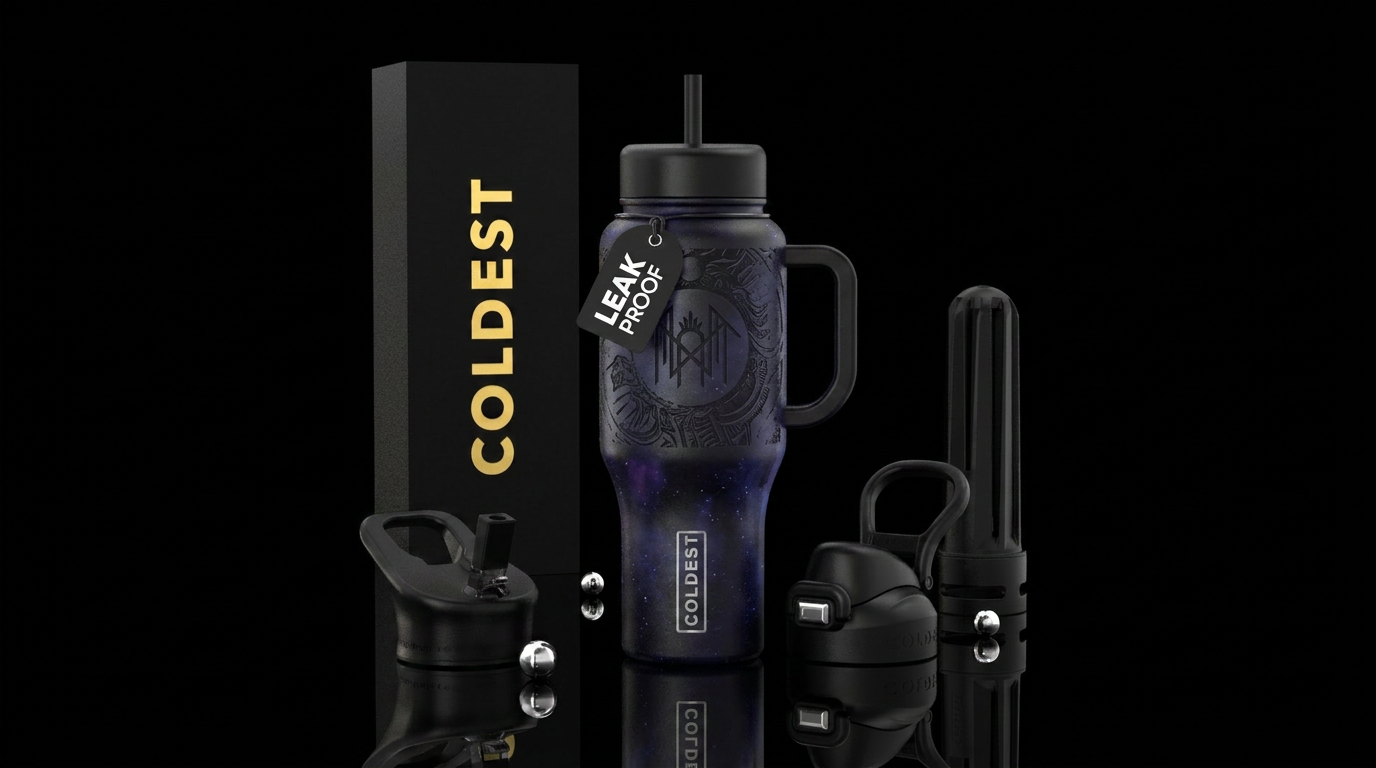 Sleep token water bottle design