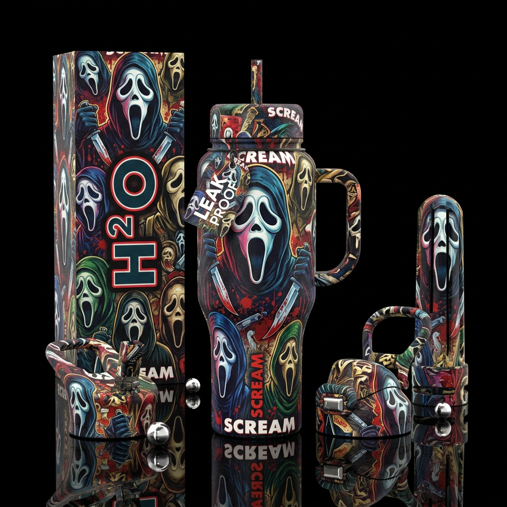 Scream for H²O water bottle design