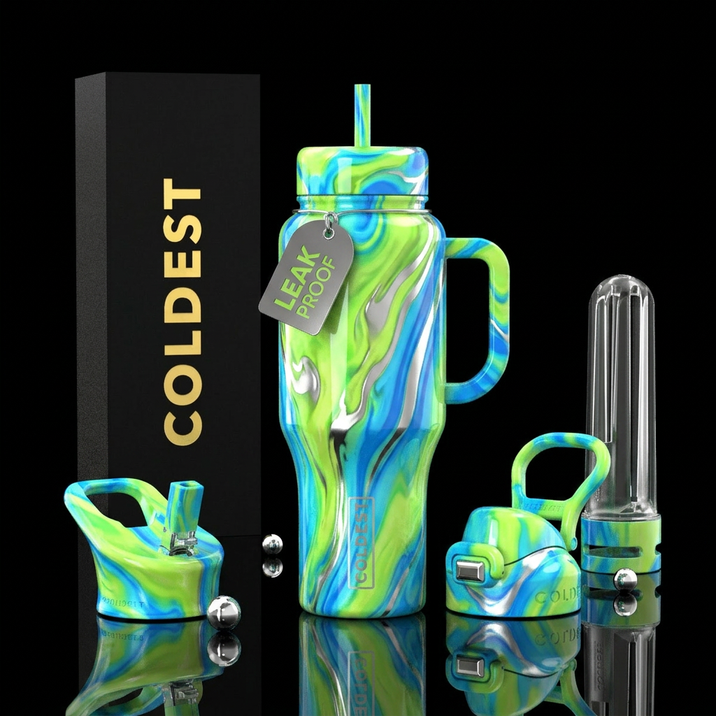 Limewave Rush water bottle design