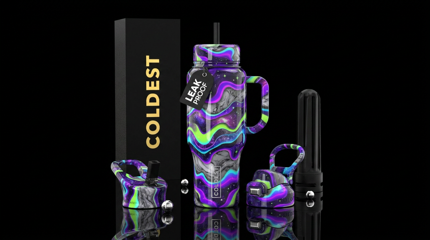 Galaxy Goo water bottle design