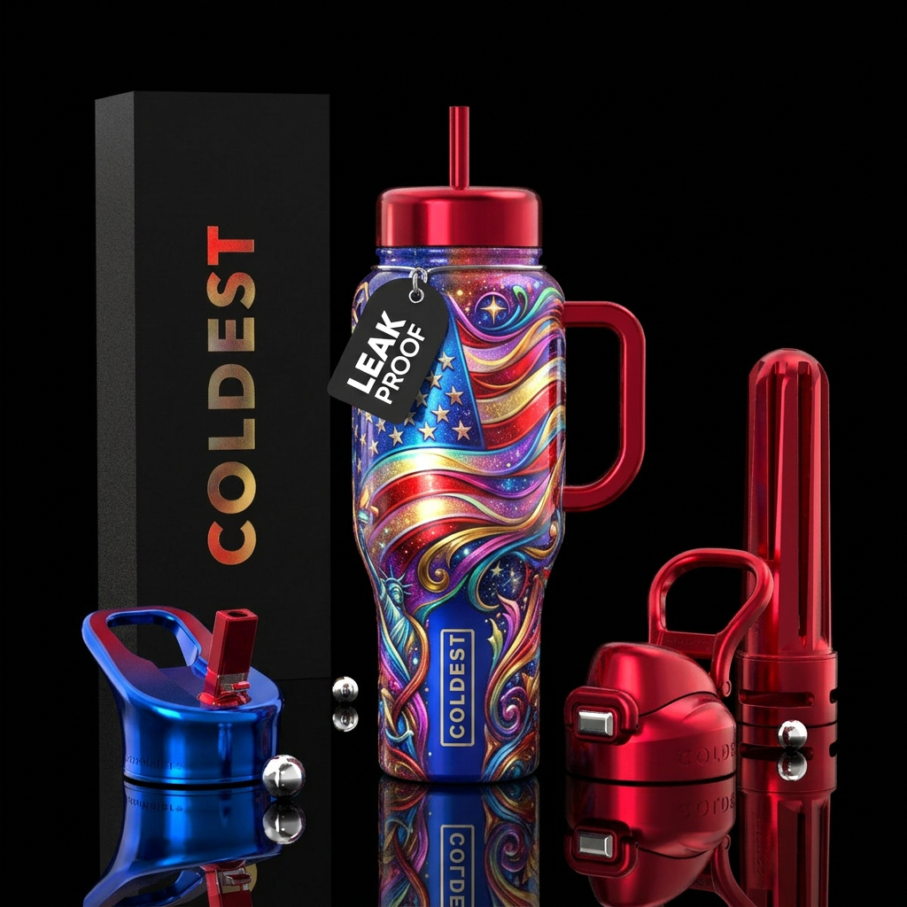 Freedom Waves water bottle design
