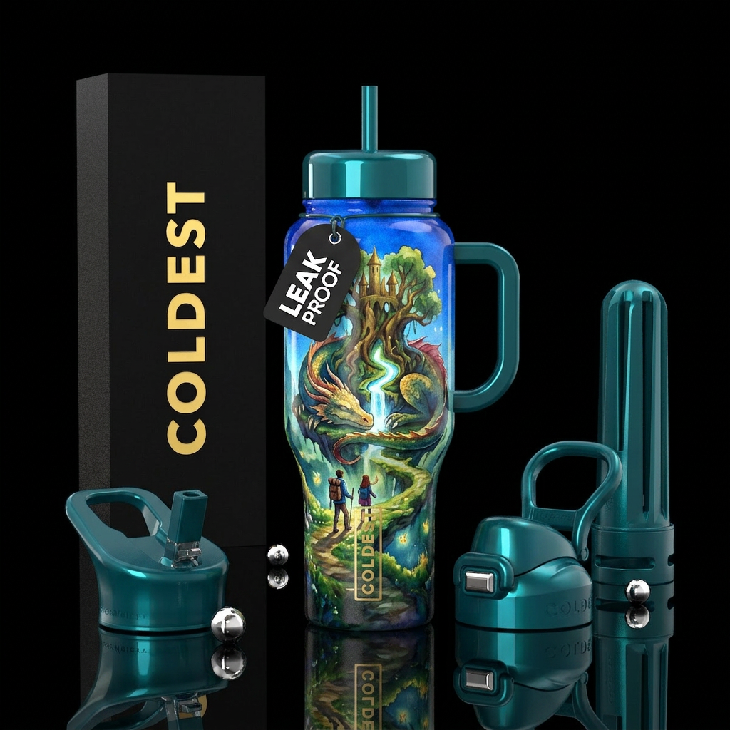 The Keeper water bottle design
