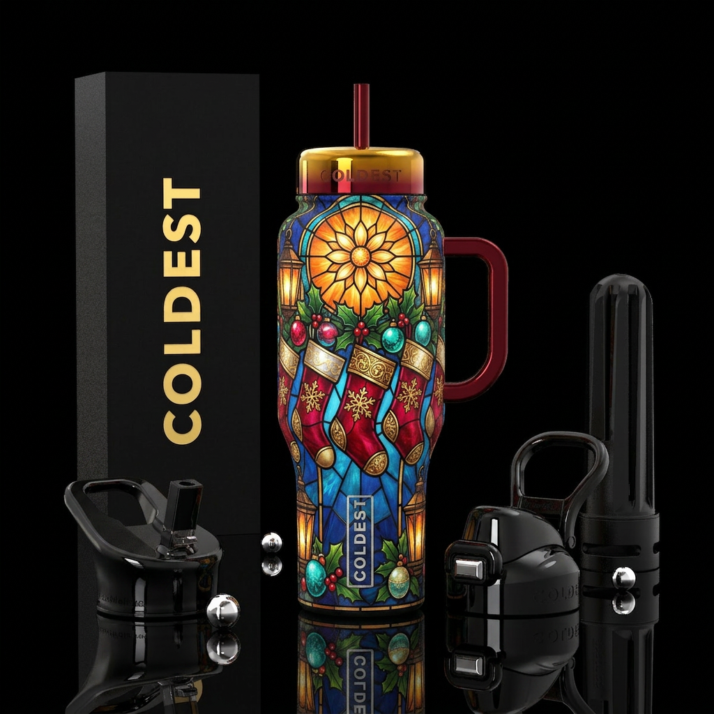Holly Glass water bottle design
