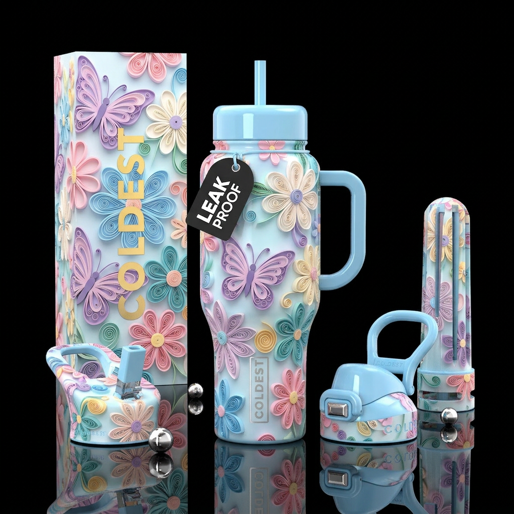 What the flutter?! water bottle design