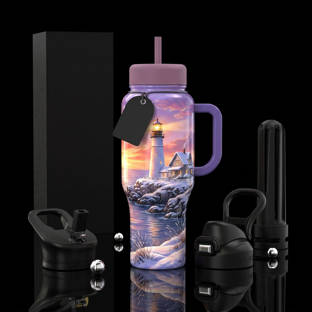 Light My Way water bottle design