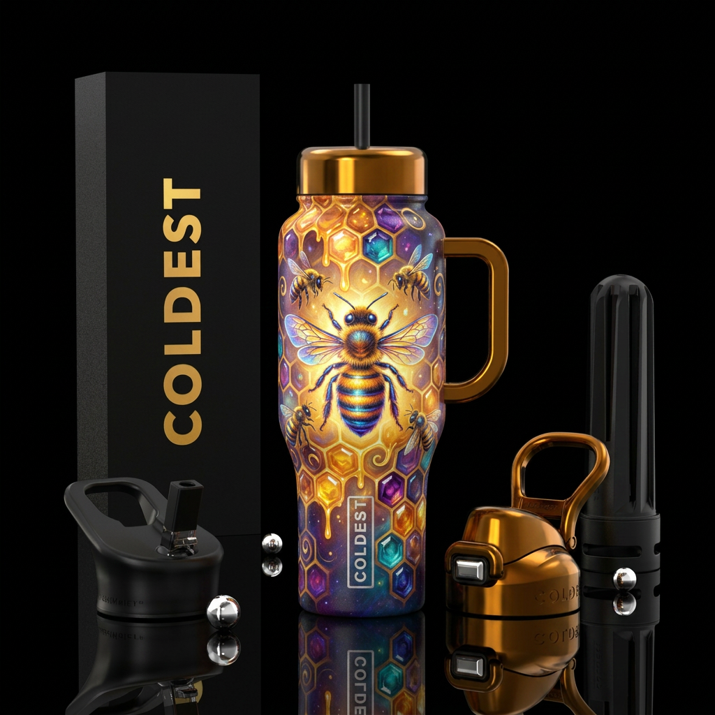 Queen water bottle design