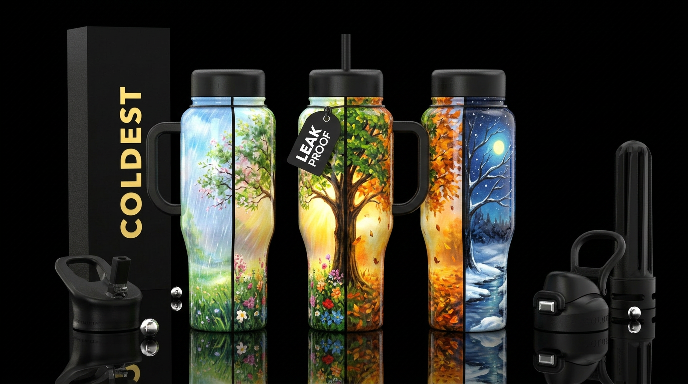 Welcome to the Four Seasons water bottle design