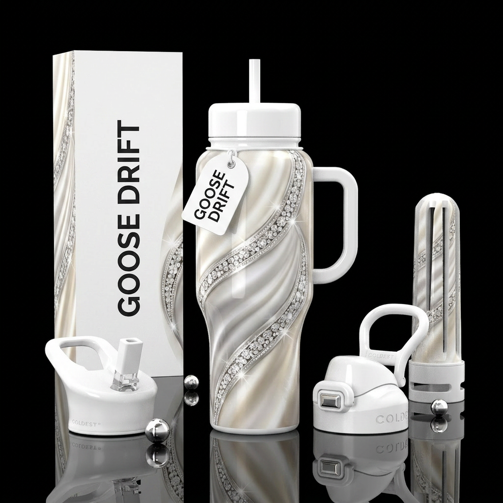 Bougie Babe water bottle design
