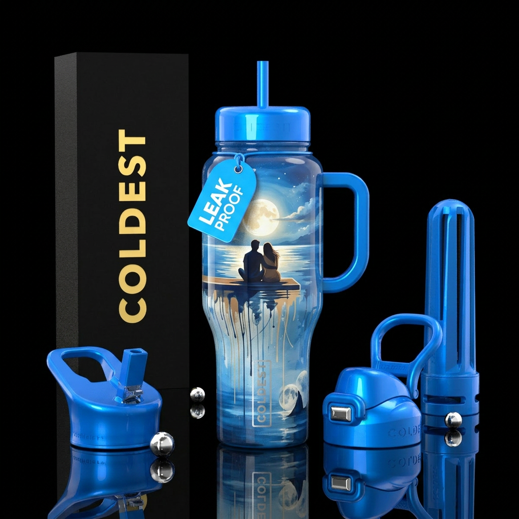 The Best Moment water bottle design