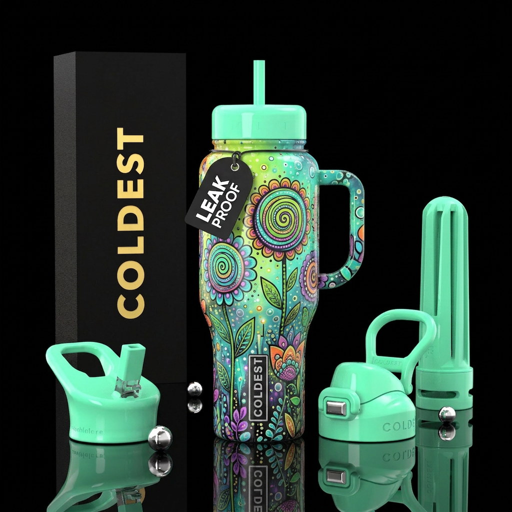 Bloom Pop water bottle design
