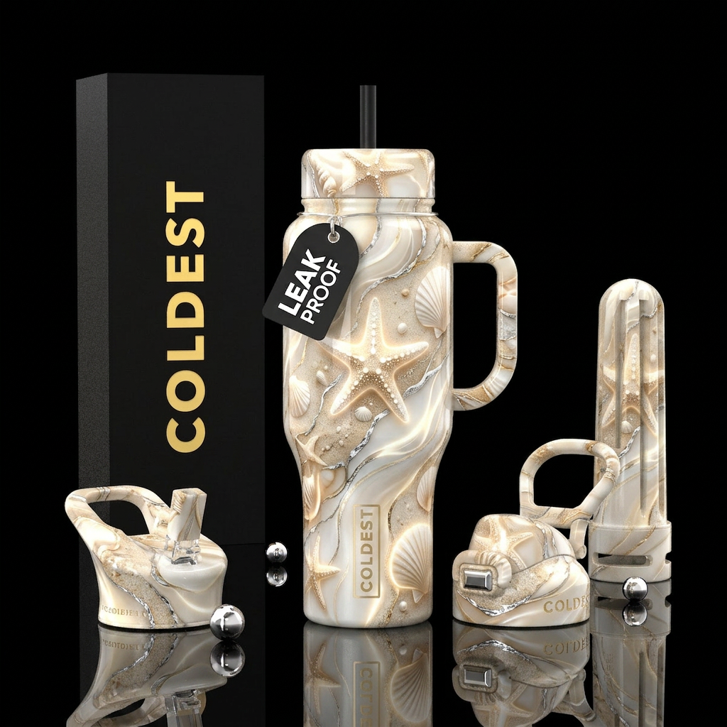 Shell-abrasion water bottle design