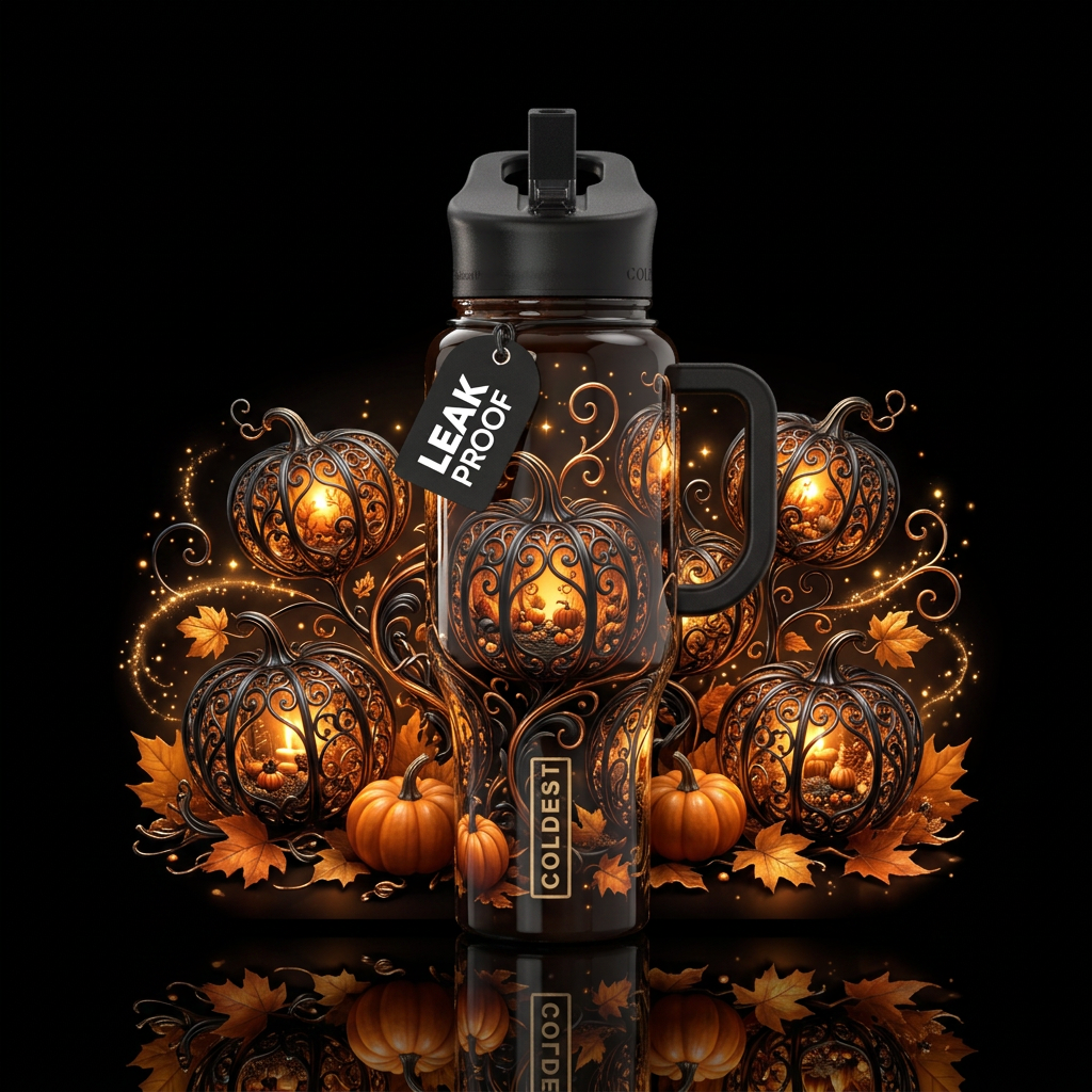 The Lantern water bottle design