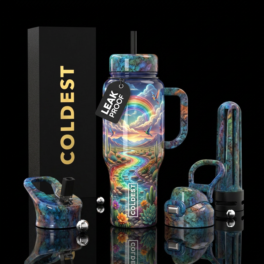 Glassbow GloW water bottle design