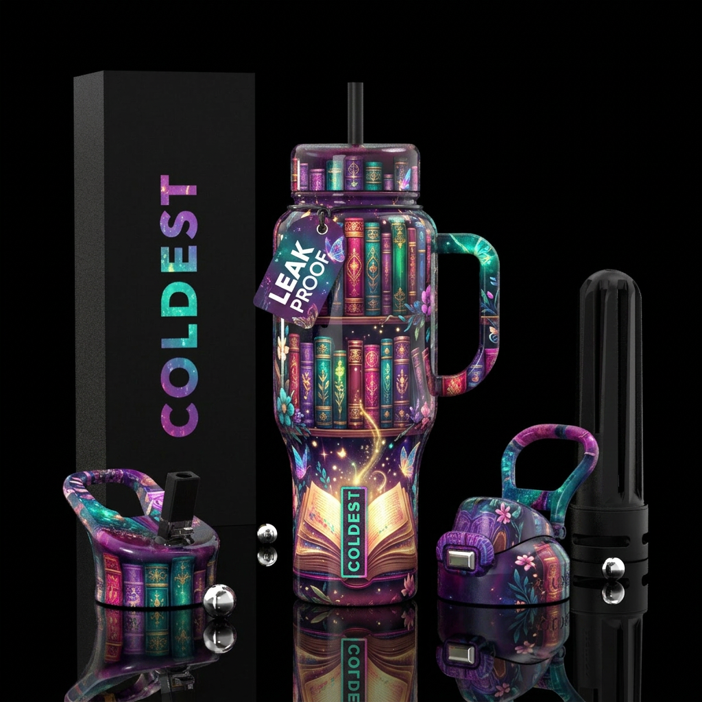 Spell Bound water bottle design