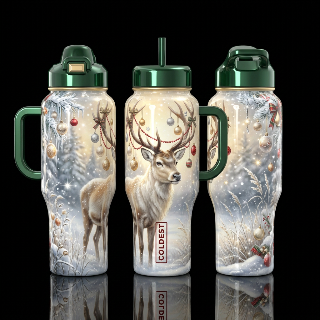 Frost & Garland water bottle design