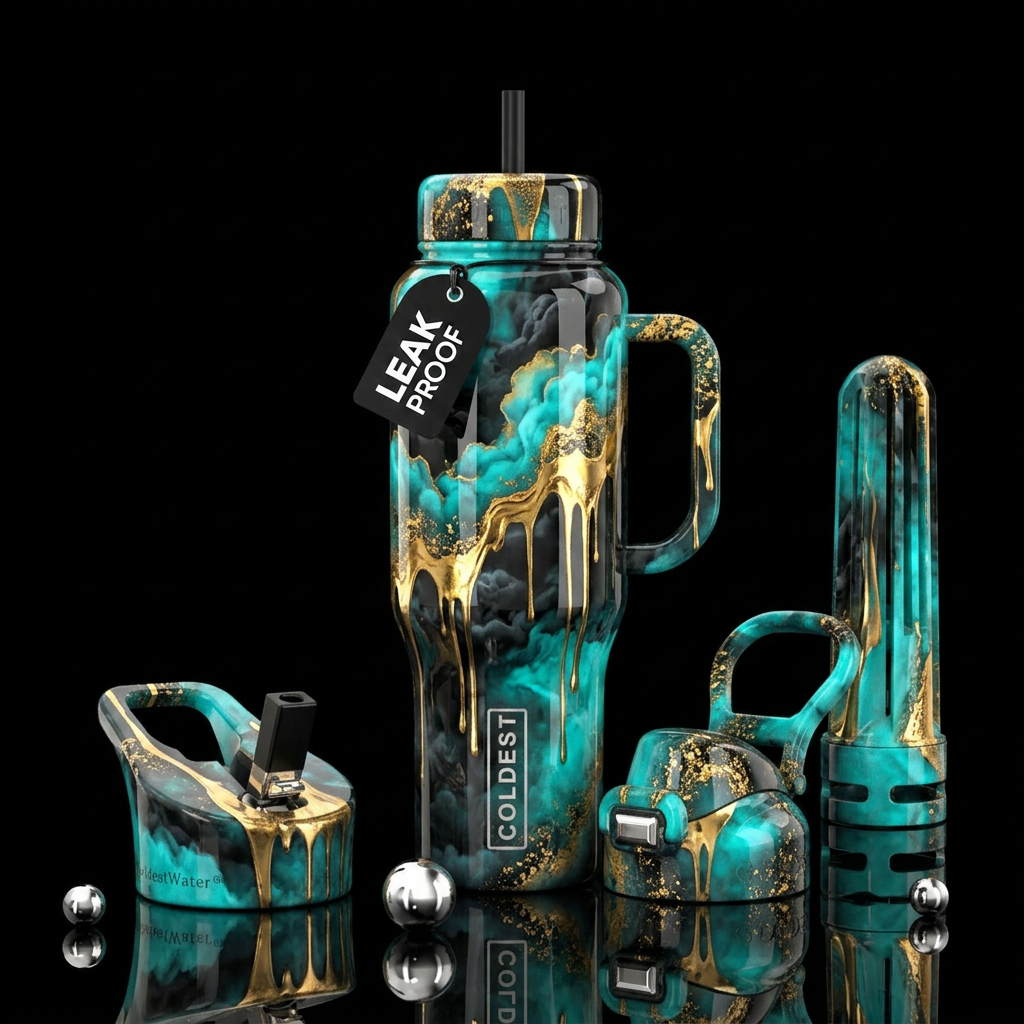 Sea Storm water bottle design
