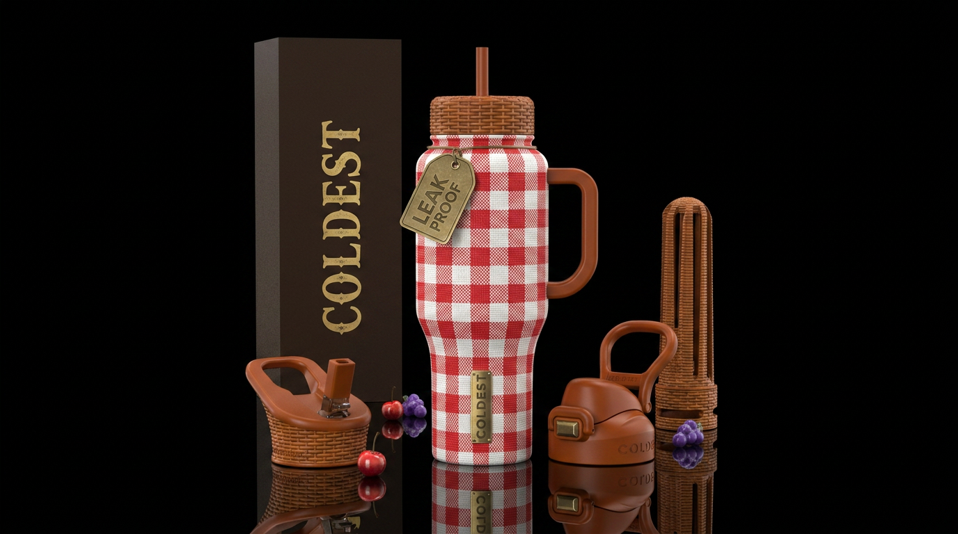 9ld fashioned picinic water bottle design
