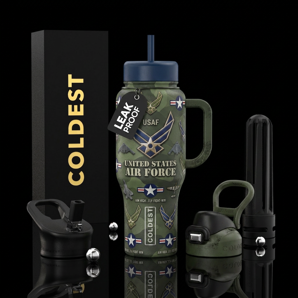 United States air force water bottle design