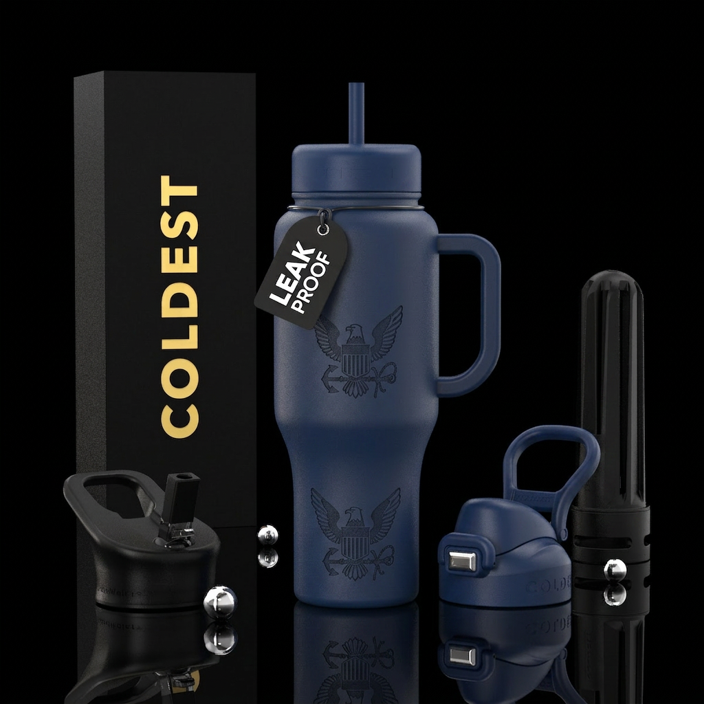 United States navy water bottle design