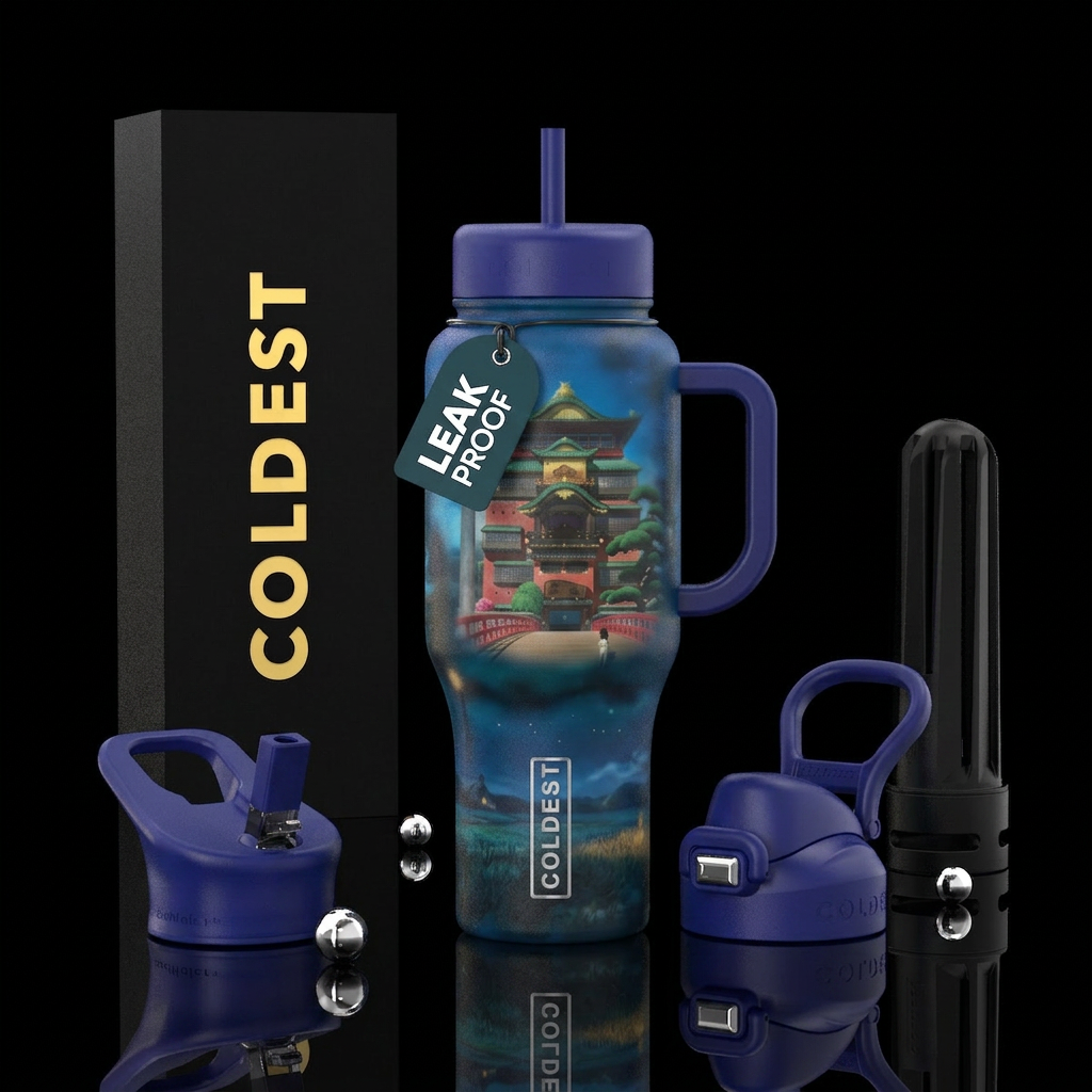 Spirited away water bottle design