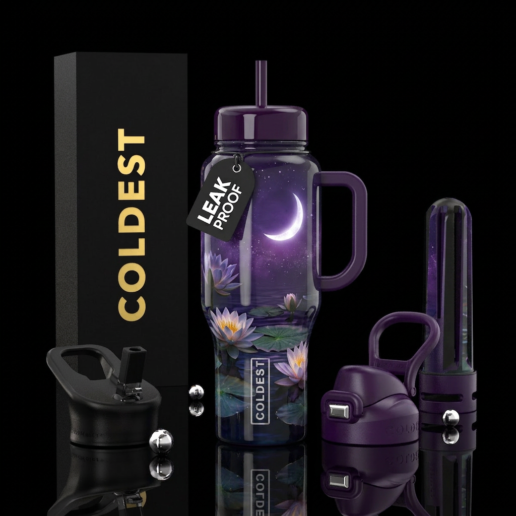 The Lotus water bottle design