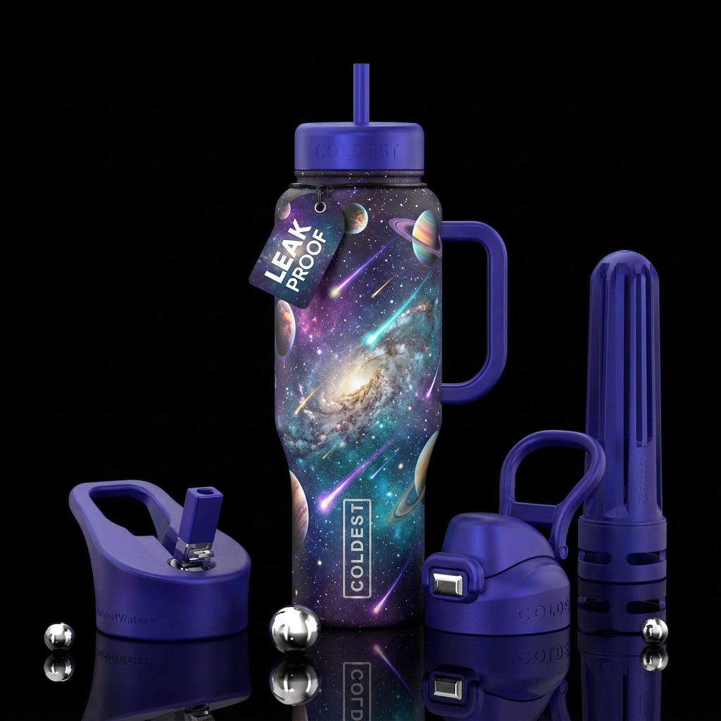 Wish upon a star water bottle design