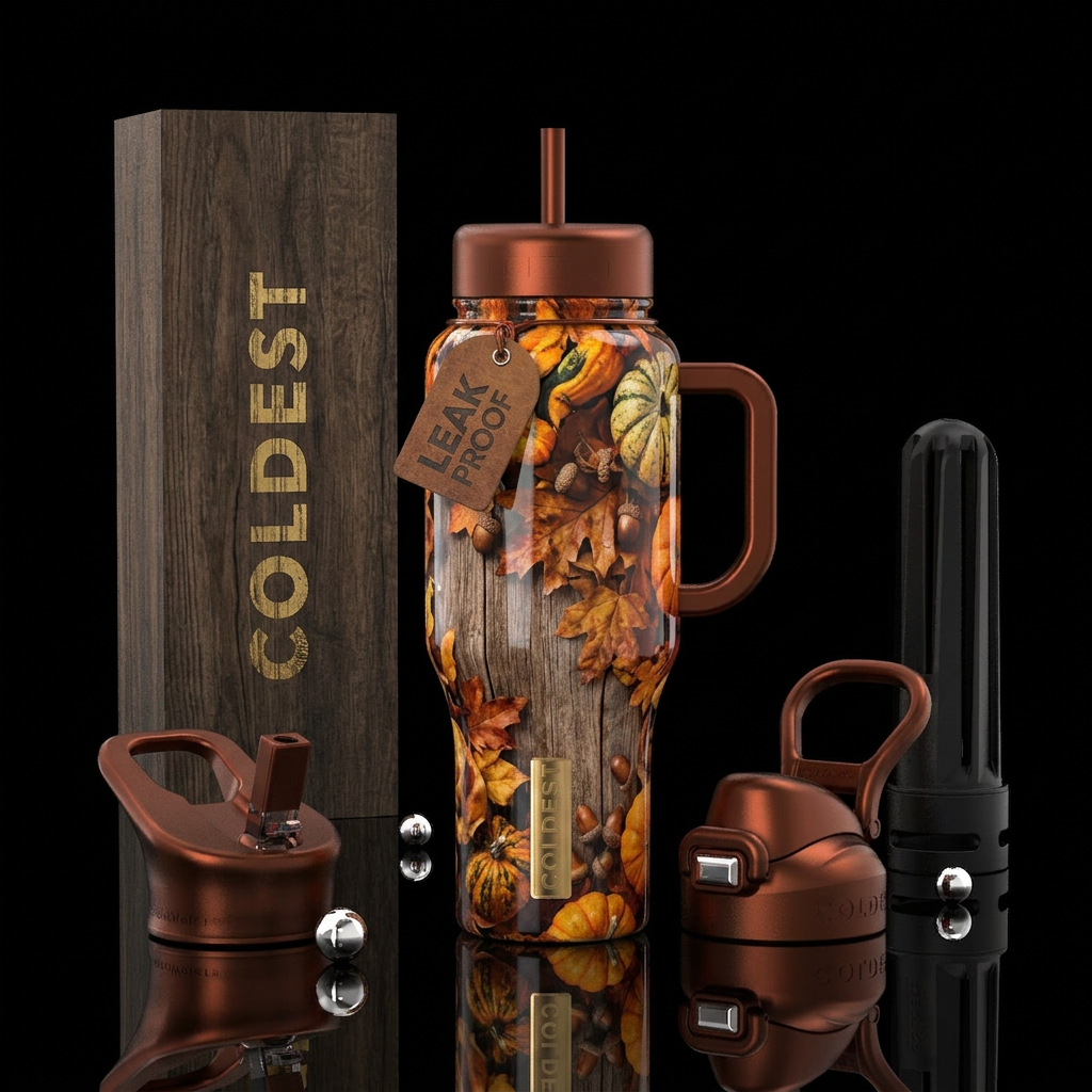 Taste Of Fall water bottle design