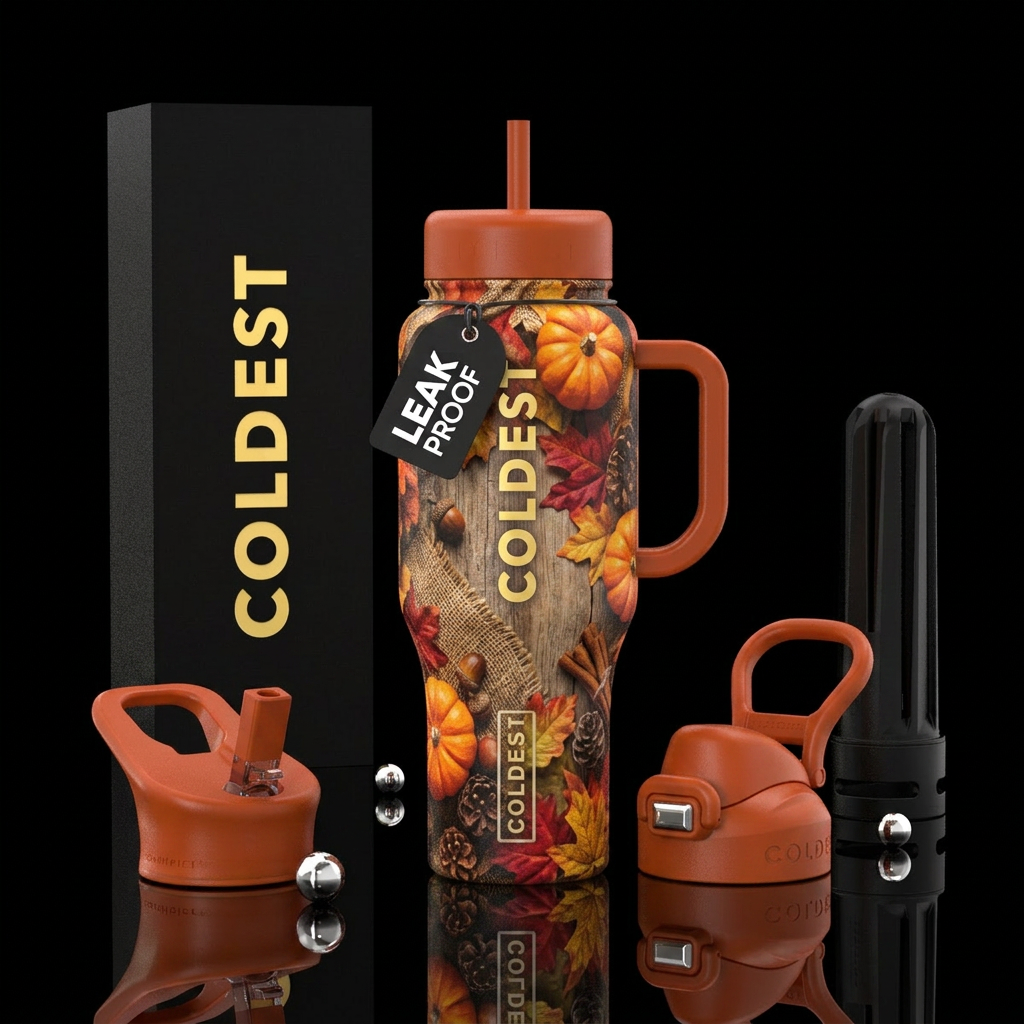Taste Of Fall 2 water bottle design