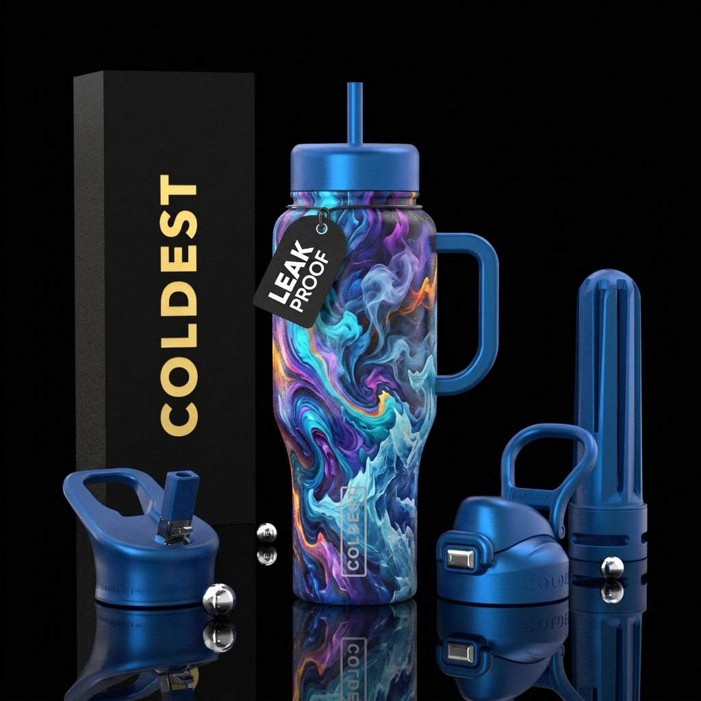Coldest Smoke water bottle design